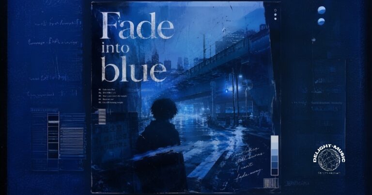 Fade-into-blue